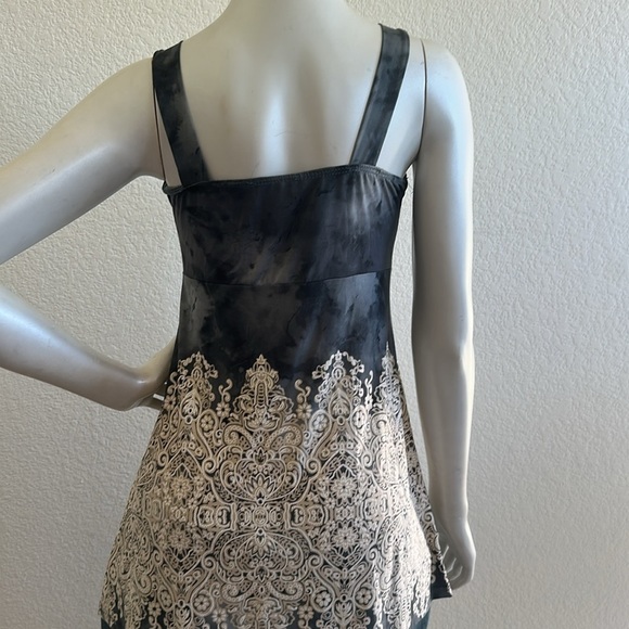 Y2K Venus Women's Size M Embellished Boho Tank Top Tunic - Picture 7 of 11